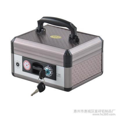 富祥F267 多功能印章盒 印章箱 財務收納箱 私章盒12格 暢銷產品 財務印章箱廠家圖片_高清圖_細節圖-惠州市惠城區富祥鋁制品廠